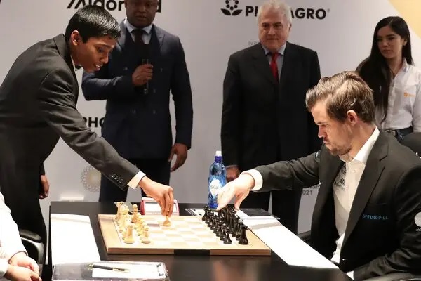 R Praggnanandhaa Triumphs Over Magnus Carlsen