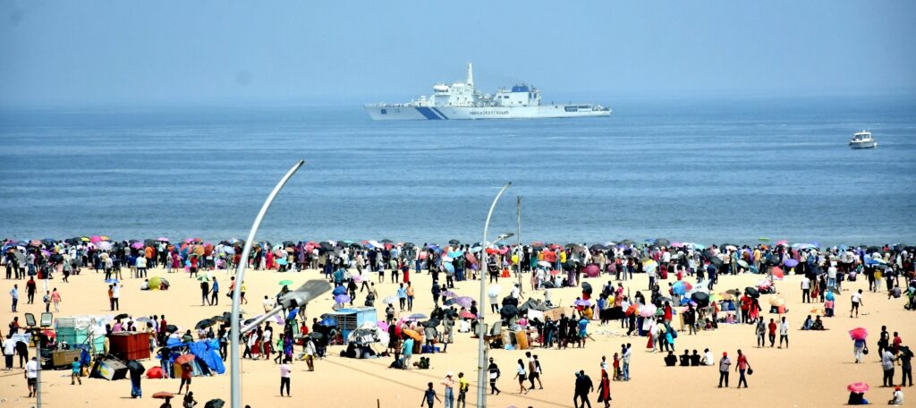 Indian Air Force: Air Show Rehearsal- 04.10.2024